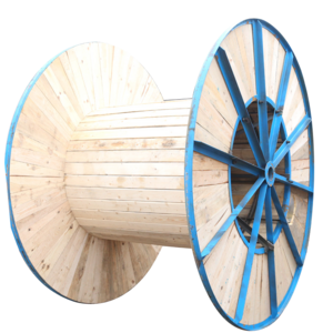 High Quality cable reel drum wooden steel spool for cable