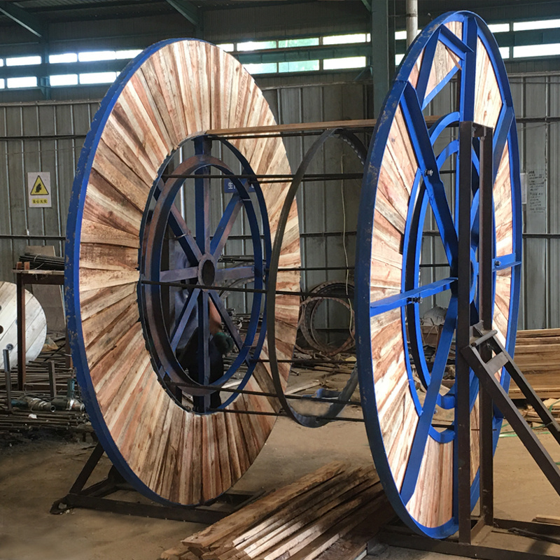 1000mm Flange Diameter Steel Wooden cable drums