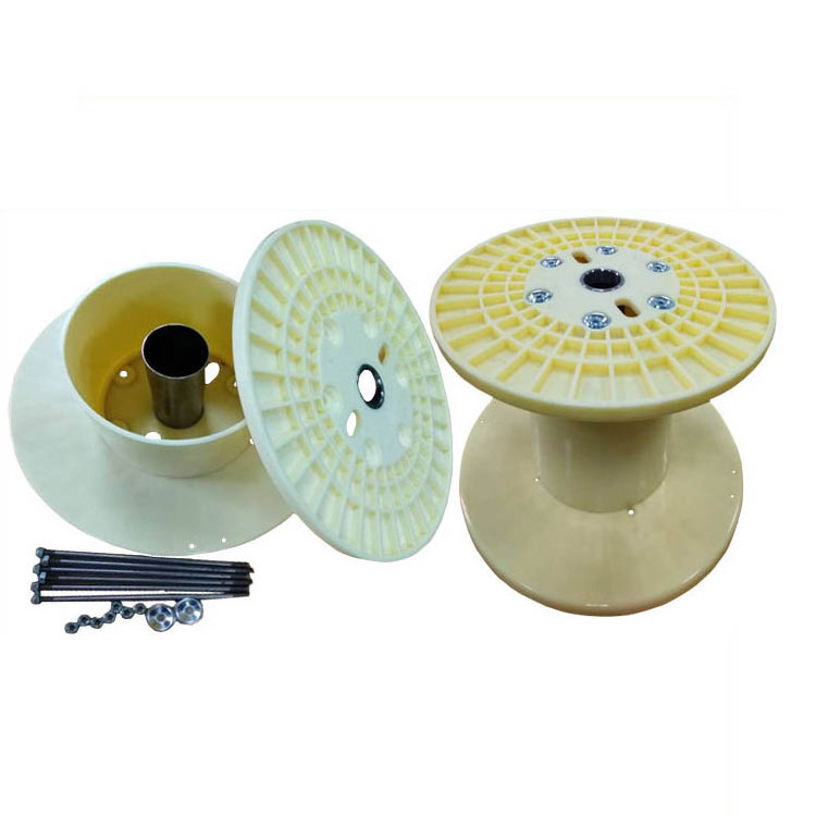 Empty Plastic Spools Plastic Coil Bobbin Plastic Drum For Cable