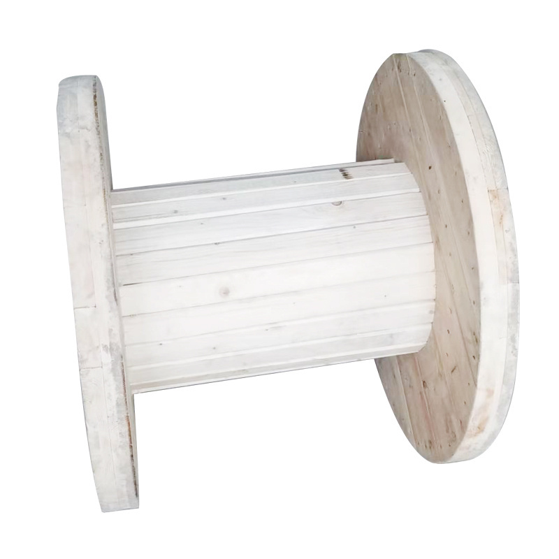 Cardboard Wood Cable Spool Cable Drum Wood Bobbin Wooden Cable Spools For Sale