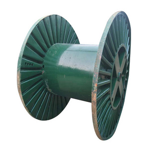 Steel Bobbin Steel Cable Reel Spools Cable Drum Reinforce Corrugated Bobbin For Copper Wire