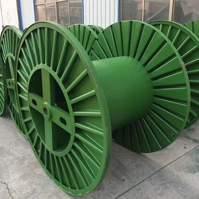 High Quality Steel Bobbin Cable Spool Steel Reel Cable Drum Corrugated Steel Bobbin For Copper Wire