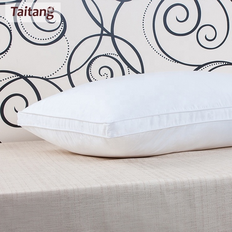 Taitang Soft Cotton Fabric Hotel Pillows For Bed