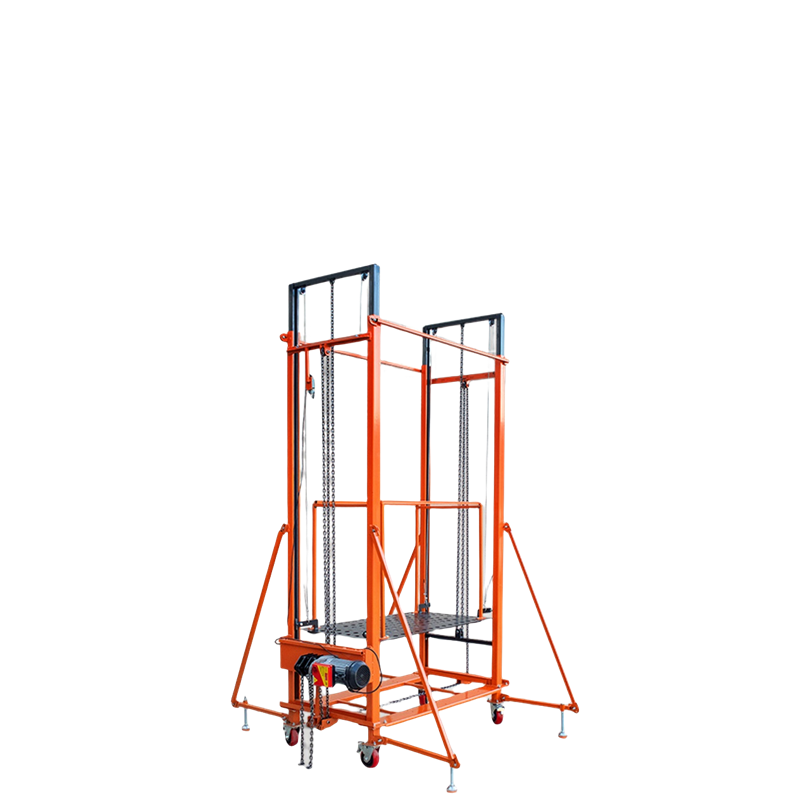 New electric elevator Remote control fully automatic scaffolding Folding movable for decoration