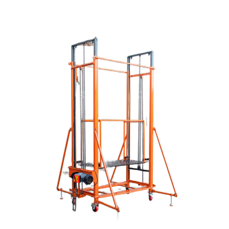 New electric elevator Remote control fully automatic scaffolding Folding movable for decoration