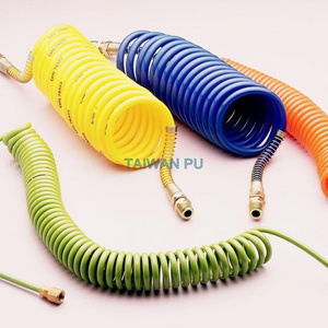 High quality  PU coil air compressor hose  / PU garden coil hose