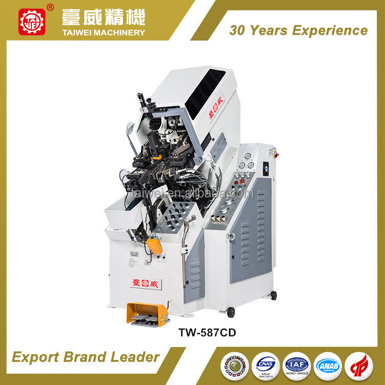 Leading Quality 9 Pincers Automatic Hydraulic Shoes Toe Lasting Machine for Footwear