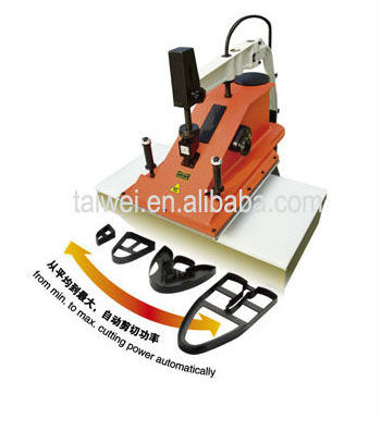 Leather press arm swing clicker press shoe factory equipment hydraulic shoe sole press machine for footwear industry