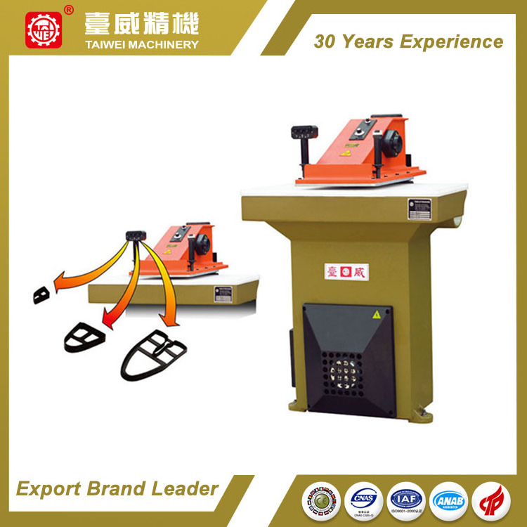 Induction seal cap liner die cutting machine used hydraulic swing arm cutting machine