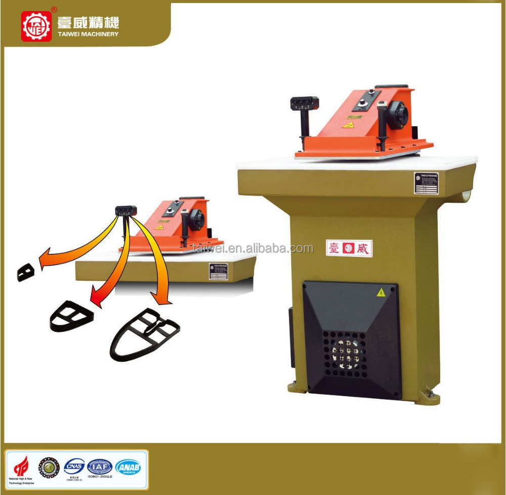 22Ton Hydraulic Swing Arm Cutting Press Footwear Machine