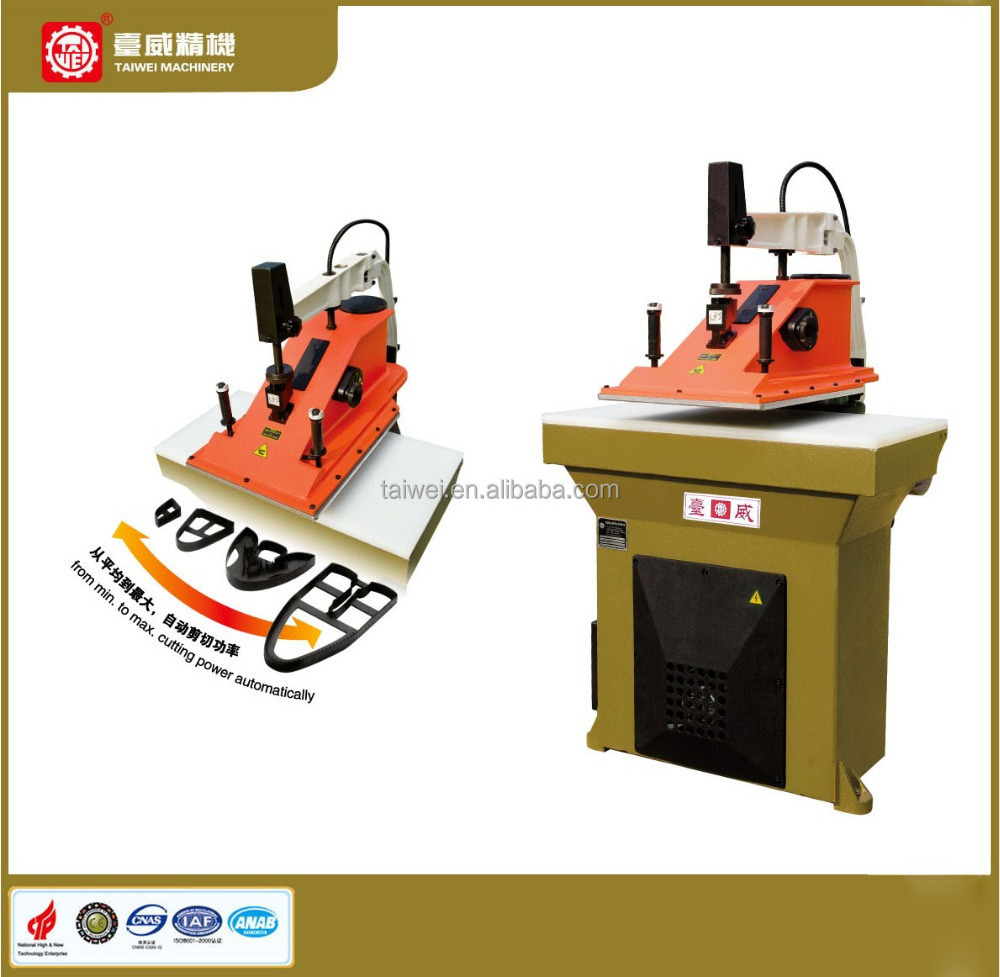 22Ton Hydraulic Swing Arm Cutting Press Footwear Machine