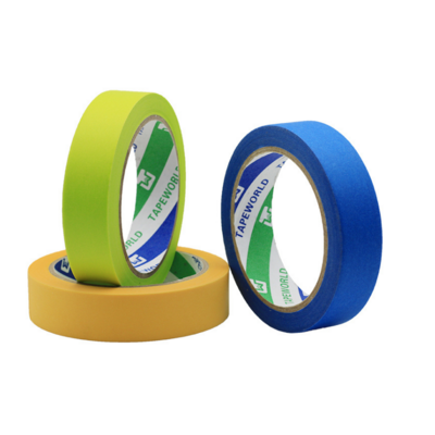 High quality UV resistance Cinta Car Painting Automotive Masking Washi Paper Tape Rice Paper Painters Tape