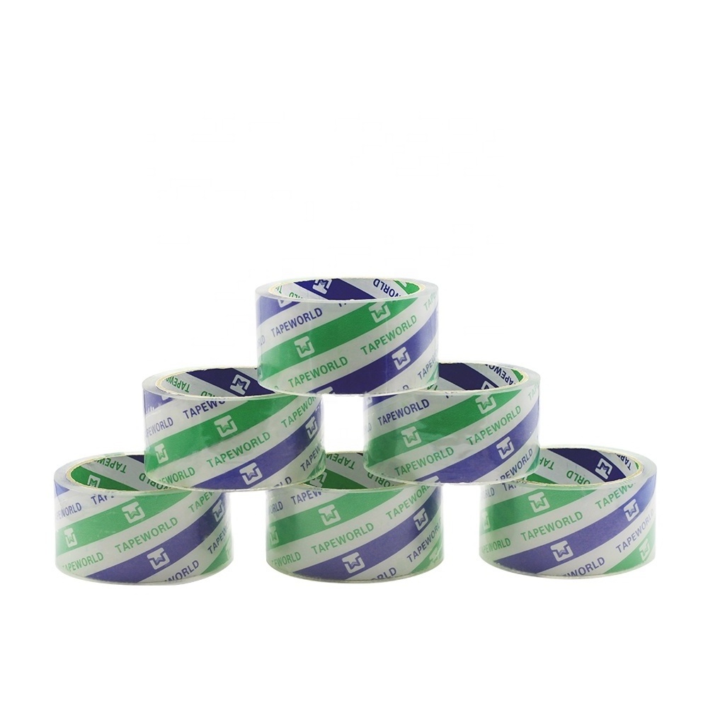 Free Samples Free Shipping Water-Based Materials Super Clear Self Adhesive Tape Factory Manufacturing Transparent Packing Tape