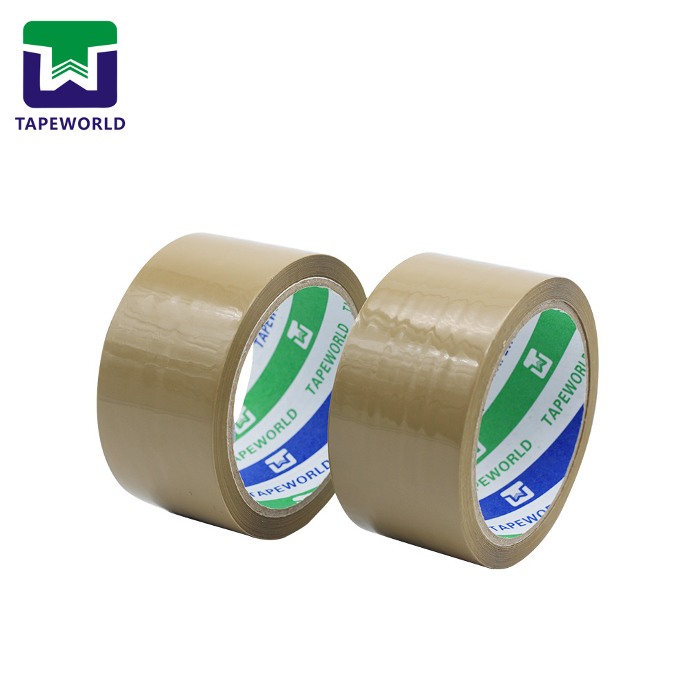 Bopp Brown /Yellow/ transparent packing tape custom logo printed clear cartoon adhesive tape 48mm x 66m