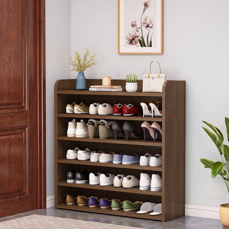 Indoor Furniture Shoe Tall Storage Cabinet Bench With Multilayer Moderrn Design Wooden Shoe Cabinet