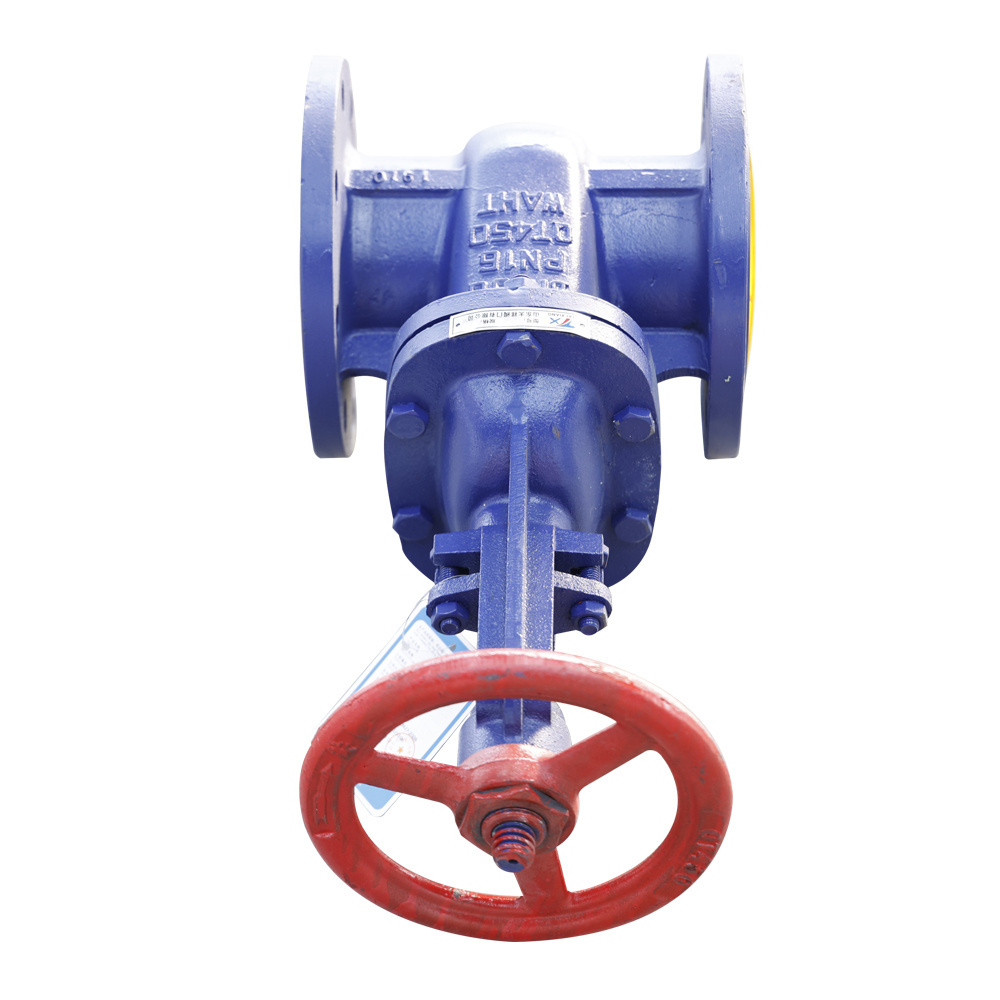 Ductile Iron Flanged Water Fluid Cast Iron Gate Valve Manual Handwheel Gate Valves