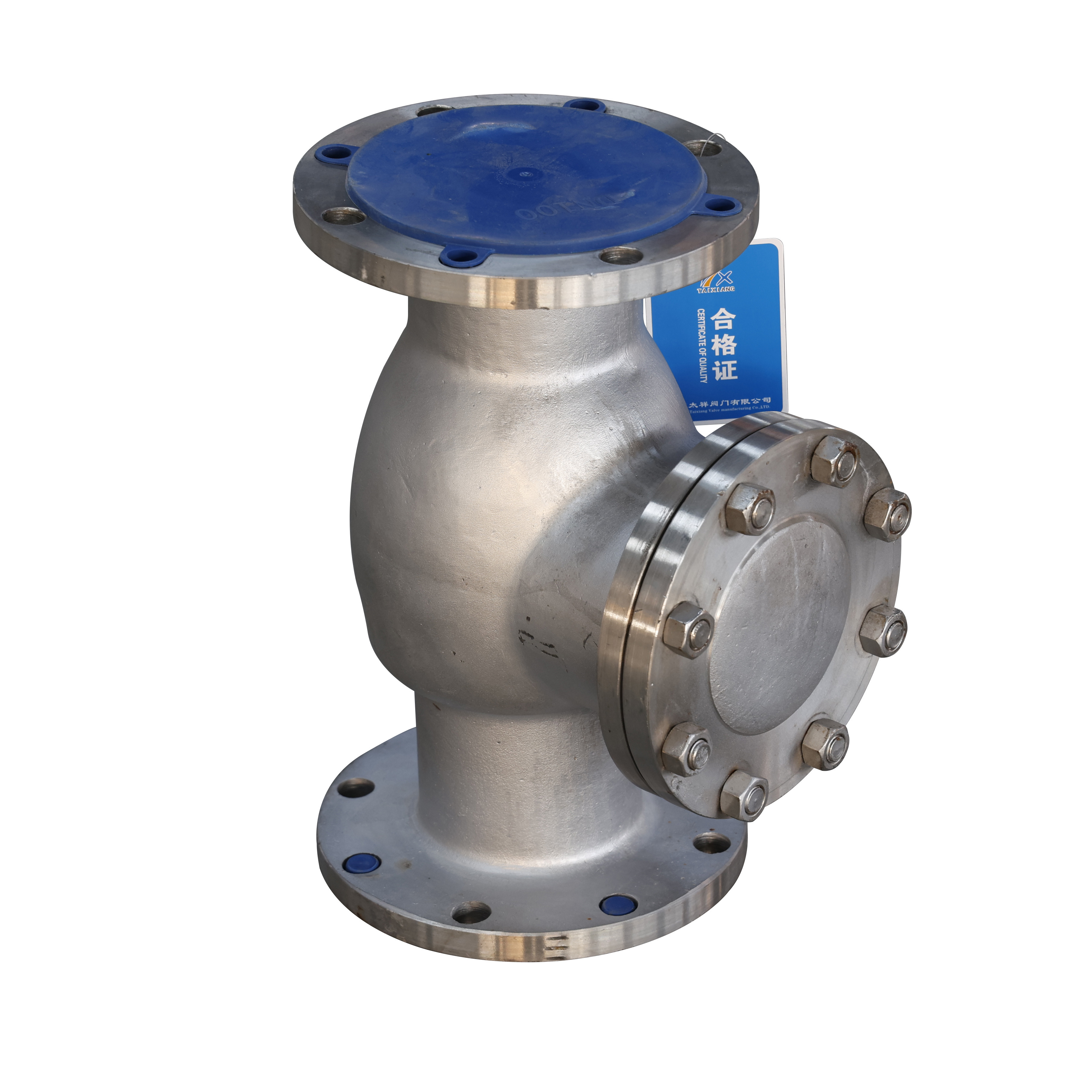 sanitary check valve PN420 DN1200 automatic swing check valve