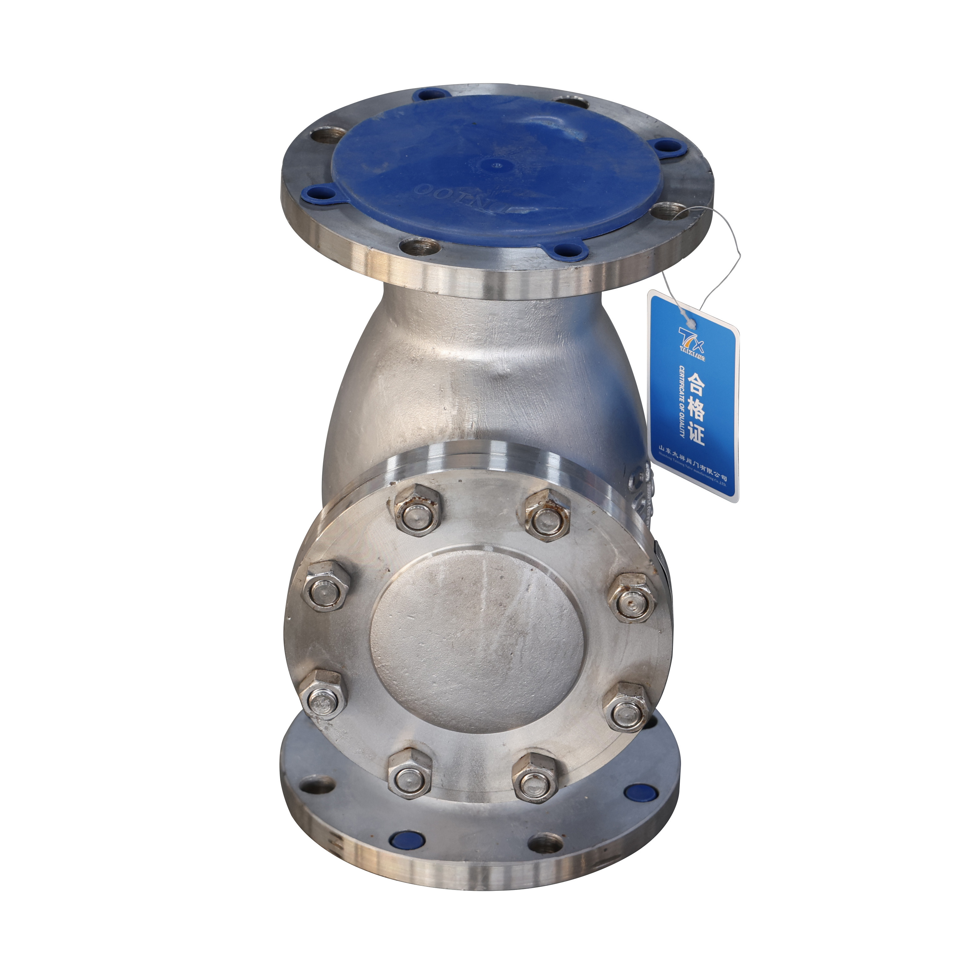 sanitary check valve PN420 DN1200 automatic swing check valve