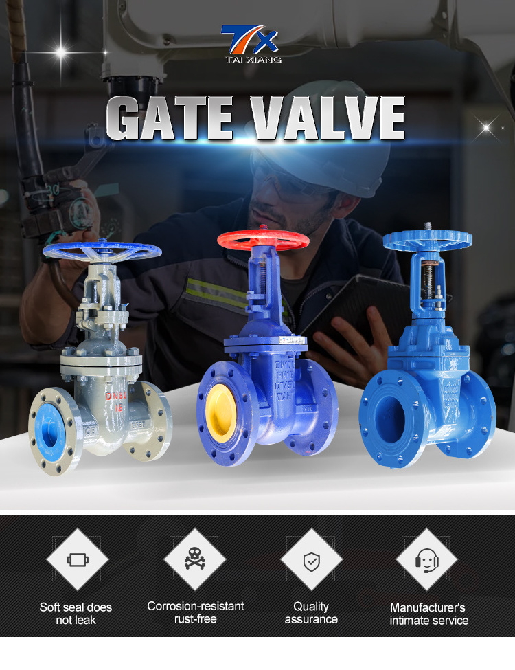 American Standard Gate Valve Rising Stem Heavy Gate Valve Carbon Steel Gate Valve