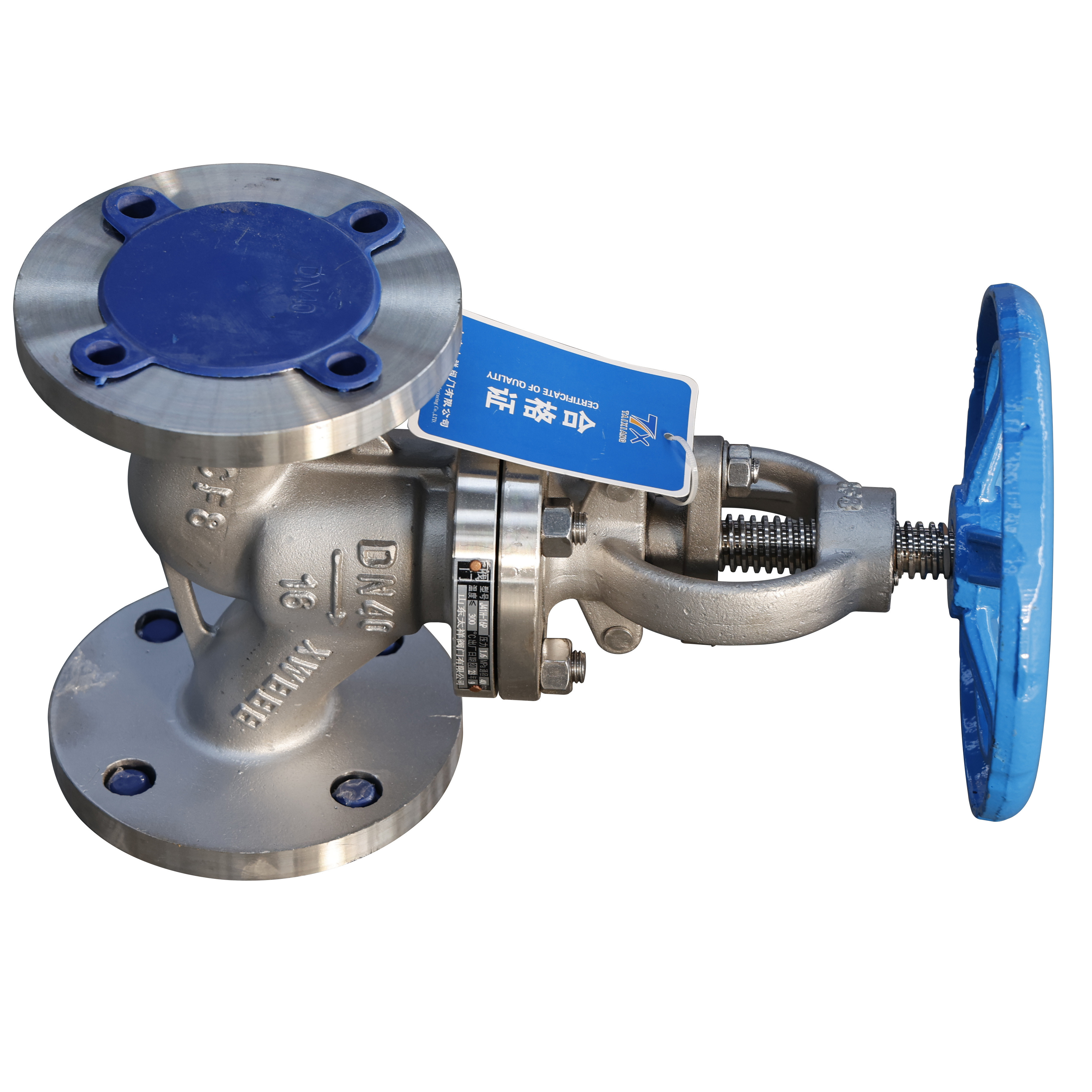 J41W-16P Industrial Systems Cryogenic Globe Valve DN15-DN1000 Manual Globe Valve