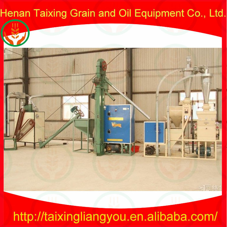 commercial maize grinder small scale corn flour milling machine