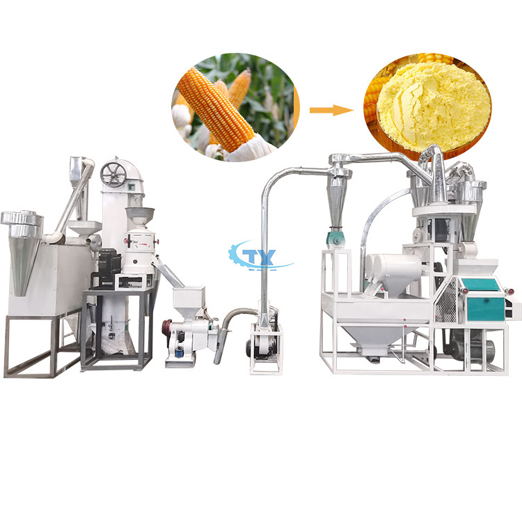 Grinding corn mill maize milling machine price in south Africa 5ton 24h