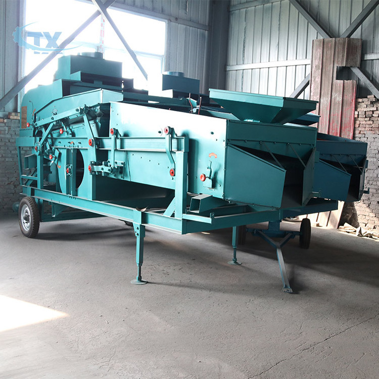 Grain Cleaning Machine Maize Corn Wheat Seed Cleaner Big Capacity 15-30ton per hour