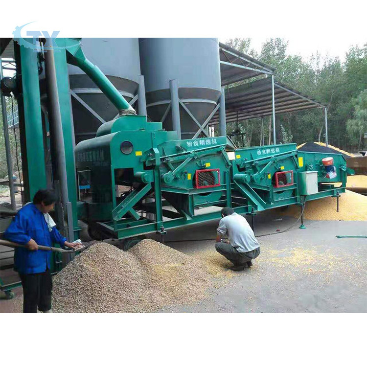 Grain Cleaning Machine Maize Corn Wheat Seed Cleaner Big Capacity 15-30ton per hour