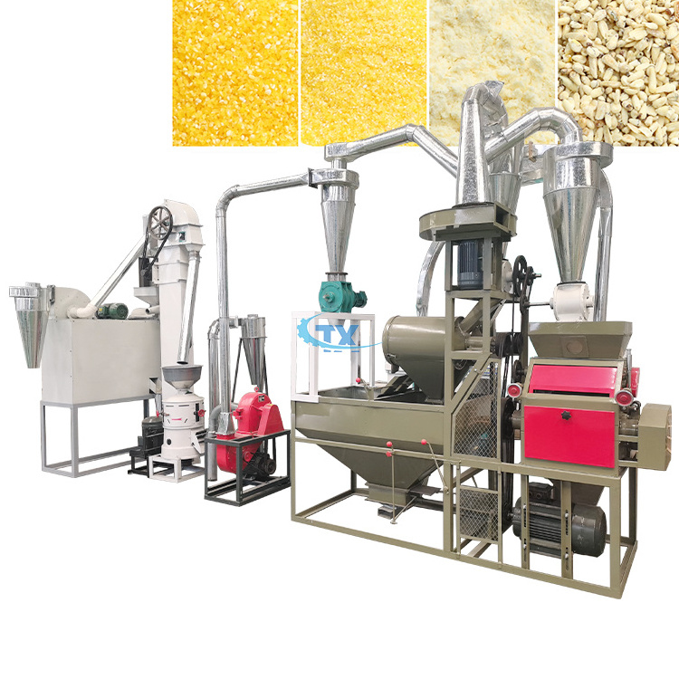 Grinding corn mill maize milling machine price in south Africa 5ton 24h