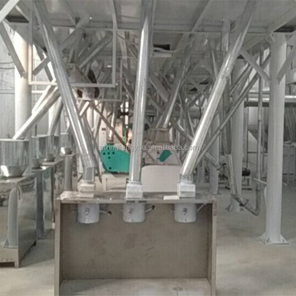 50T/D Fully automatic maize corn flour mill/maize meal mill,maize planting machine with price