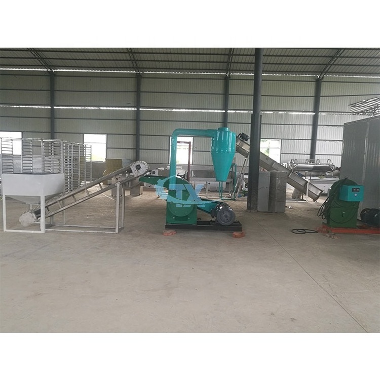 Plantain Cassava Sweet Potato Starch  Flour Drying & Grinding Machines Production Line