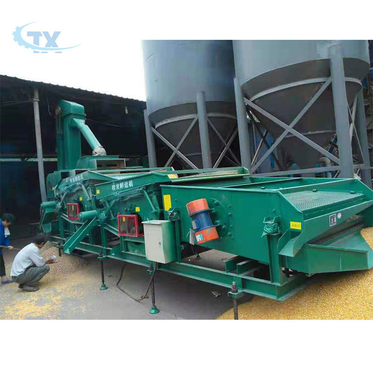 Grain Cleaning Machine Maize Corn Wheat Seed Cleaner Big Capacity 15-30ton per hour