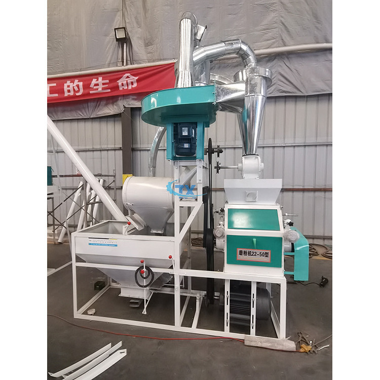 Electric 500kg/h teff grinding machine grain flour milling machine