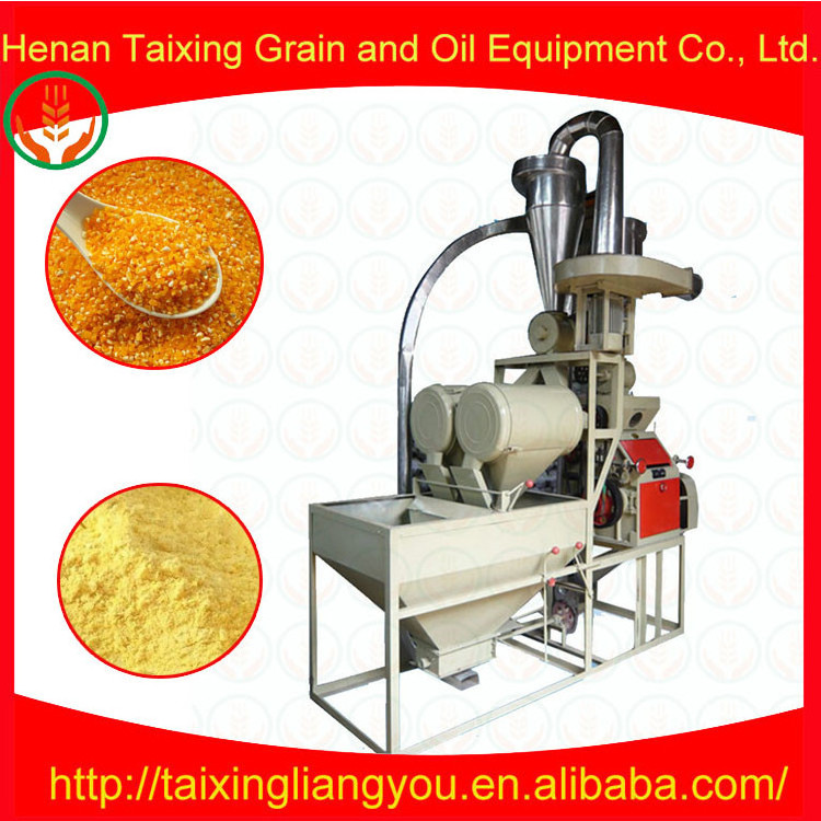 Corn Crusher Machine Maize Meal Grinding Machines Grain Flour Milling