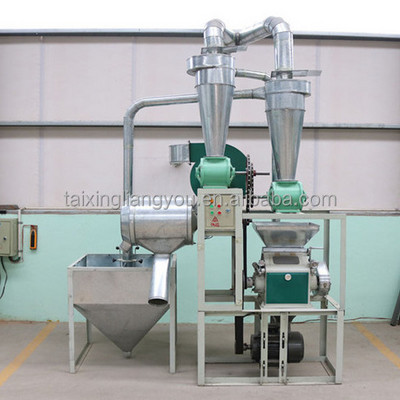 Mini 5-10ton per day small scale maize milling machine / maize meal grinding machines / maize flour packaging machine