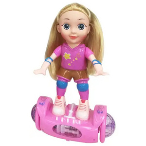 Hot Selling Dolls Battery Operated Toy Balance Car Doll Girl Dolls For Girls Electric