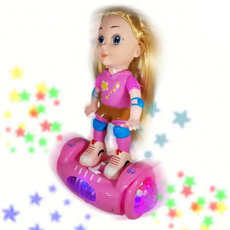 Hot Selling Dolls Battery Operated Toy Balance Car Doll Girl Dolls For Girls Electric