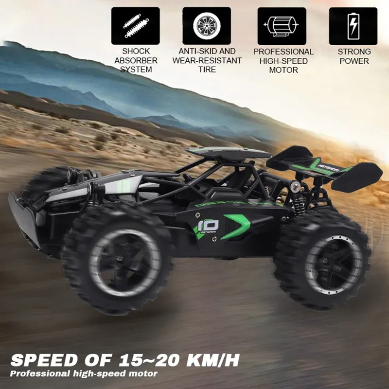 Kids 2.4ghz 1/18 Remote Control Racing Toy Vehicle Rc High Speed Car Remote Control Car Fast