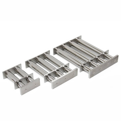 12000 14000 Gauss Food Grade Rare Earth Neodymium Drawer Magnetic Frame Separator Grate Hopper Magnet with Rod Baffles