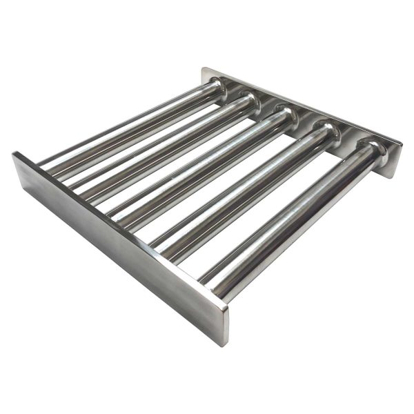 12000 14000 Gauss Food Grade Rare Earth Neodymium Drawer Magnetic Frame Separator Grate Hopper Magnet with Rod Baffles