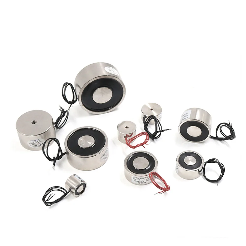 Permanent Holding Force Lifting Magnets DC Micro Electromagnet Gripping Magnets