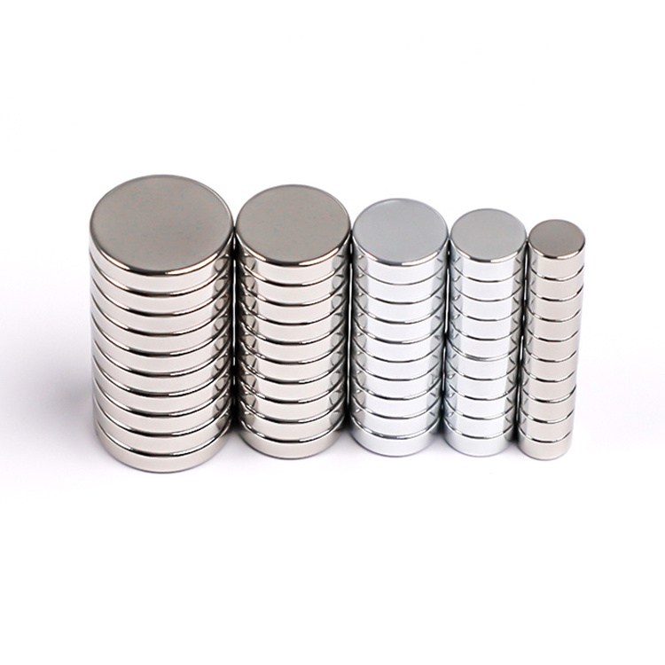 Super Strong Permanent Rare Earth NdFeb Magnet Small Circle Magnets N35 N52 Disc Neodymium Magnet for Sale