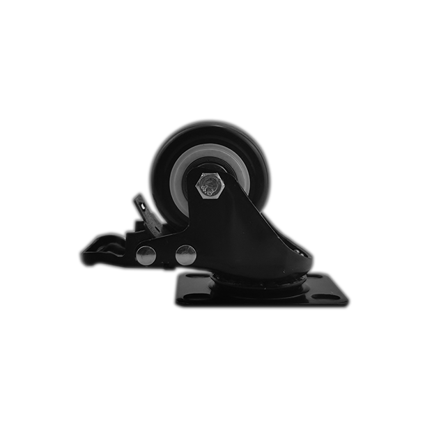 TYD 2in/50mm swivel PVC/PP Furniture industrial caster with brake