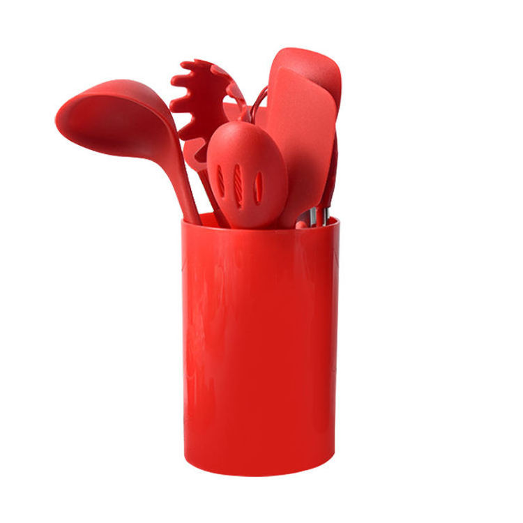 Top Seller Kitchen Cooking Utensils Cheap Set Wholesale Non-Stick Premium Kitchenware Silicone Cooking Utensils Set