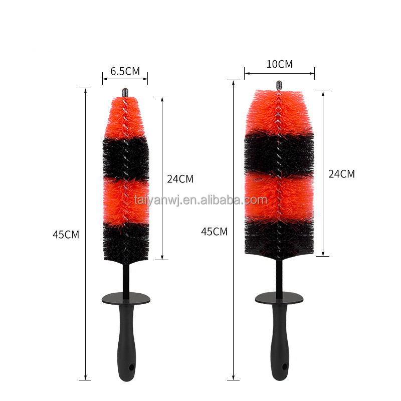 Taiyan hot-selling Car Detailing Brush Wheel Tire Brush Kit Scrubber Cleaning Brush