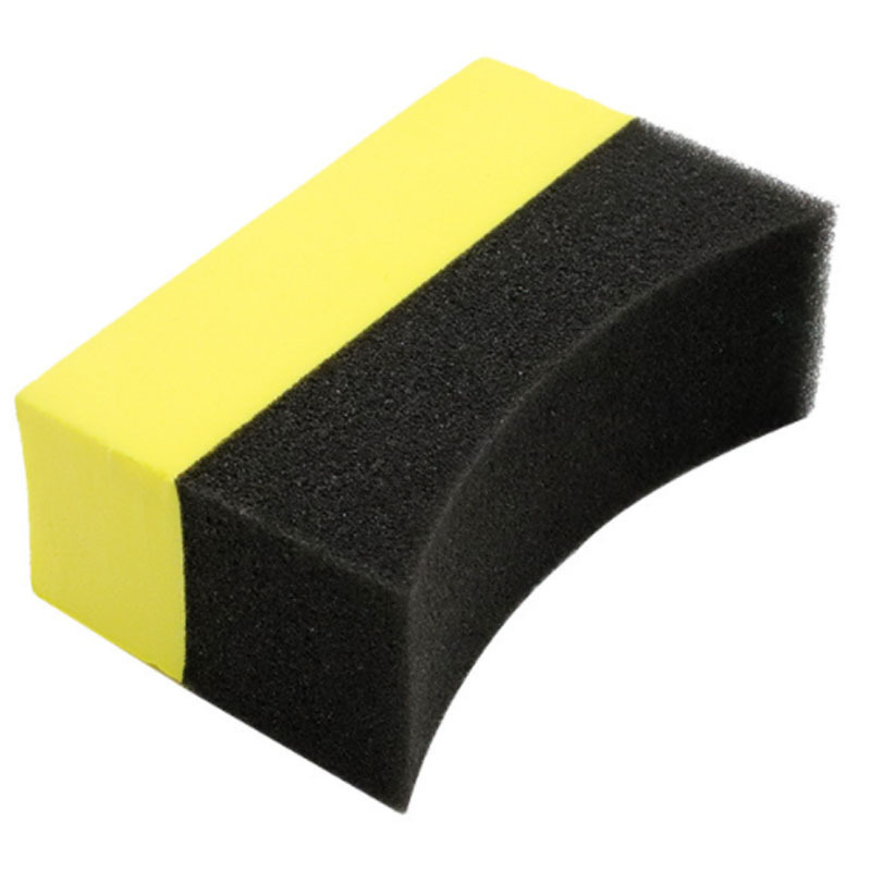 High Quality Car Tires Brush Wax Oiled Sponge Brush Interior Corners Wax Sponge