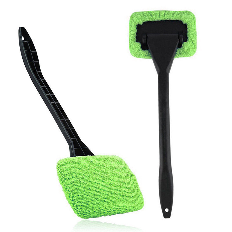 Hot Sell Car Window Cleaner Brush Kit Windshield Wiper Microfiber Brush Auto Cleaning Wash Tool With Long Handle Car Accessories