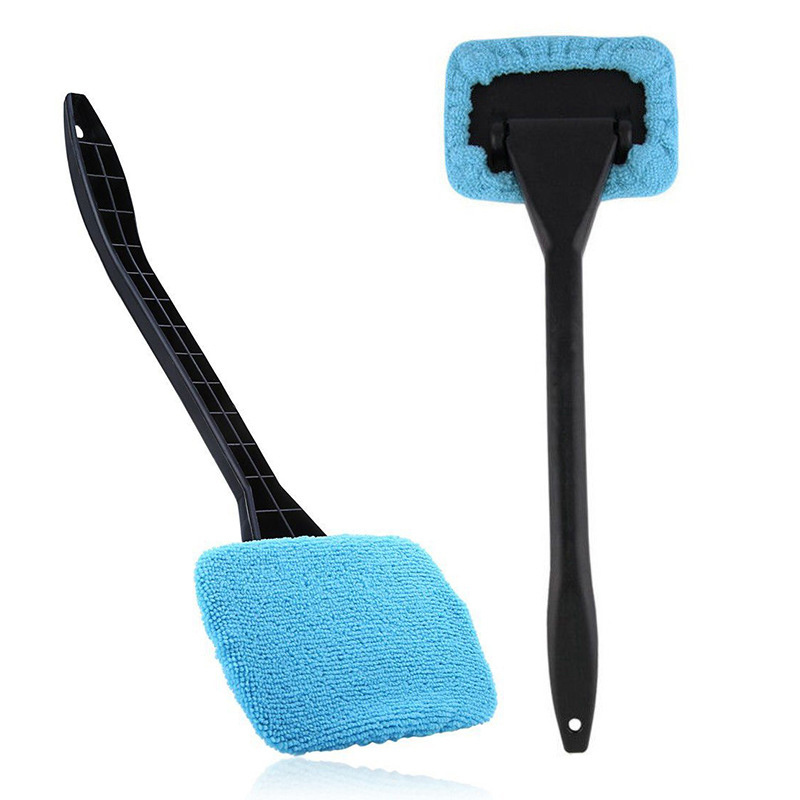 Hot Sell Car Window Cleaner Brush Kit Windshield Wiper Microfiber Brush Auto Cleaning Wash Tool With Long Handle Car Accessories