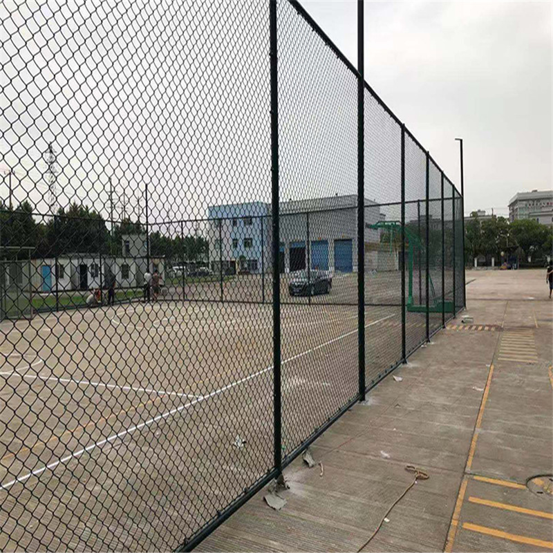 6' high x 10' long chain link portable panels used temporary fencing panel for construction site