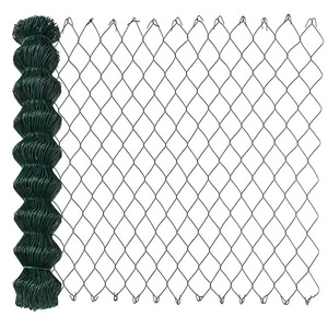 6' high x 10' long chain link portable panels used temporary fencing panel for construction site